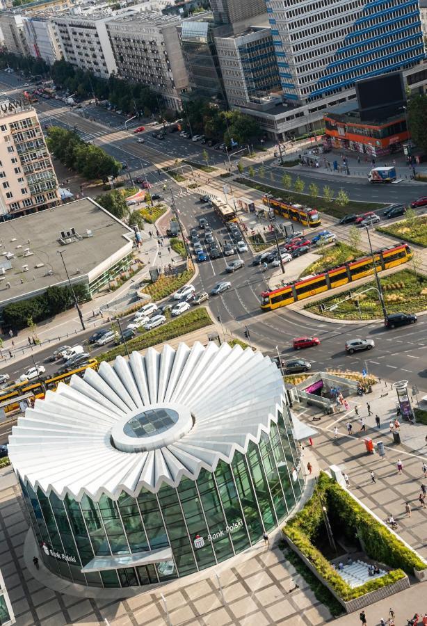 Central Panorama Apartment Chmielna 35 Warszawa Exteriör bild