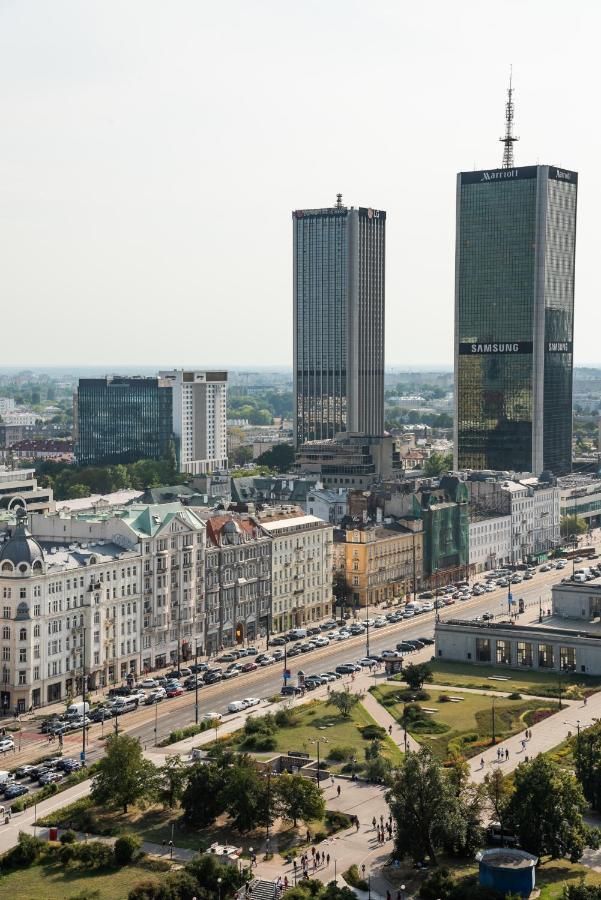 Central Panorama Apartment Chmielna 35 Warszawa Exteriör bild